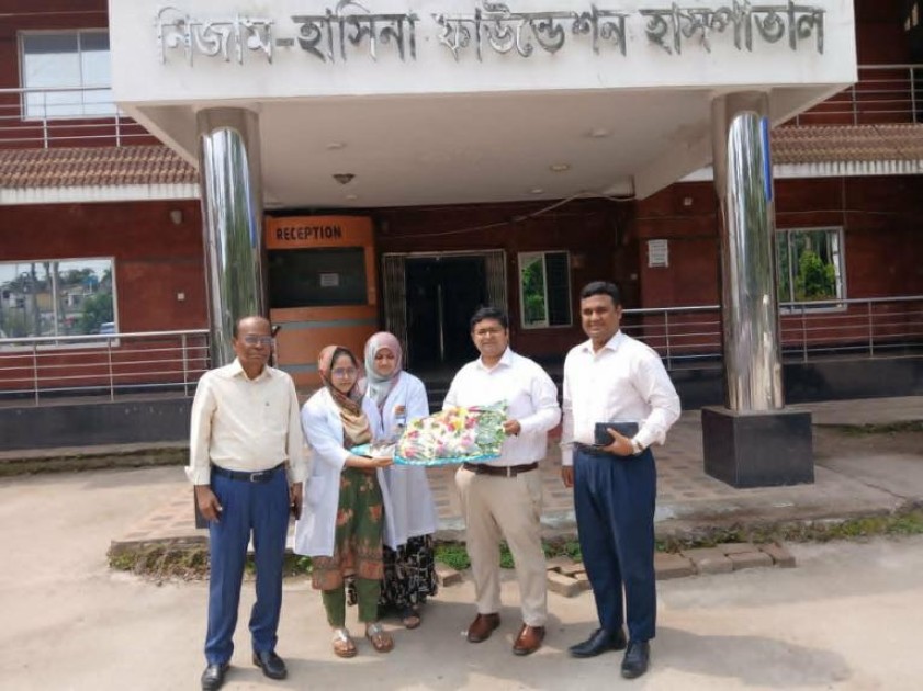 ভোলায় নিজাম-হাসিনা ফাউন্ডেশন হাসপাতাল পরিদর্শন করলেন জেলা প্রশাসক ডা. শামীম রহমান